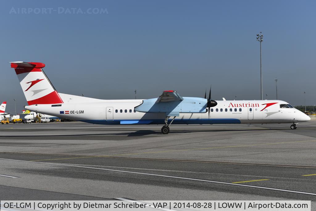 OE-LGM, 2010 De Havilland Canada DHC-8-402Q Dash 8 C/N 4319, Austrian Dash 8-400