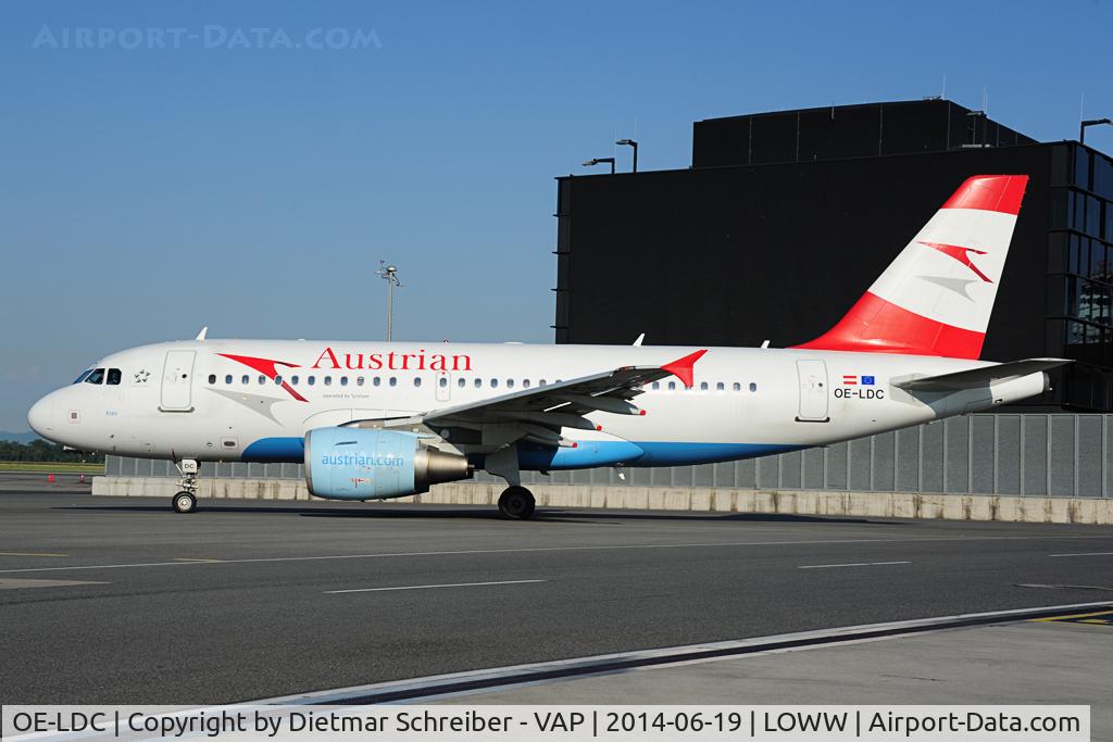 OE-LDC, 2004 Airbus A319-112 C/N 2262, Austrian Airbus 319