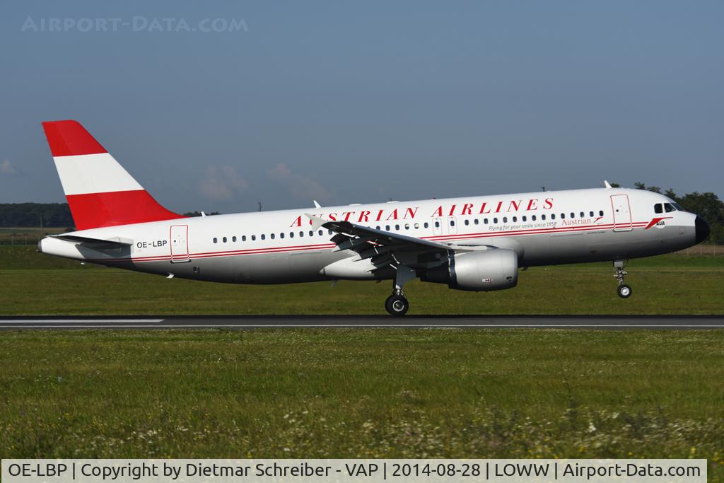 OE-LBP, 1998 Airbus A320-214 C/N 797, Austrian Airlines Airbus 320