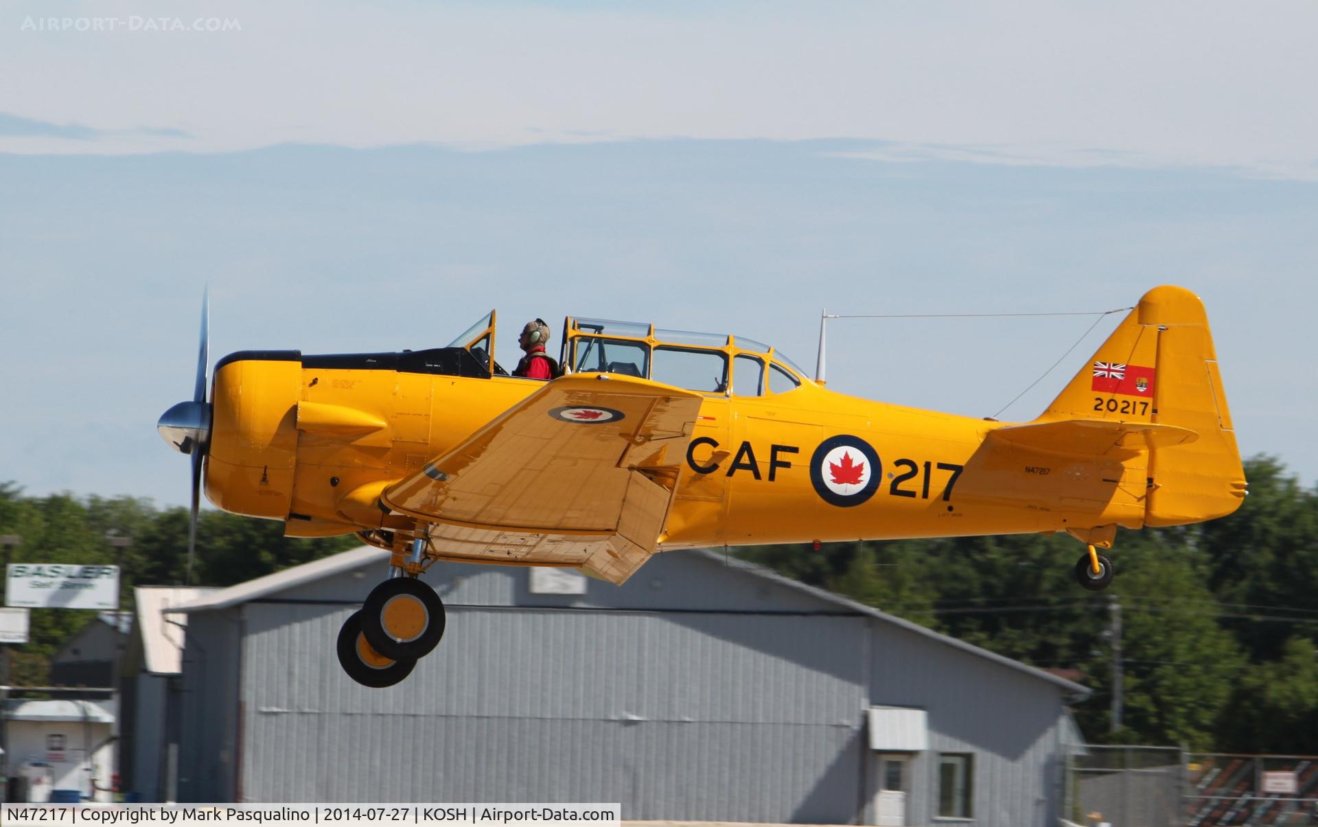 N47217, 1951 Canadian Car & Foundry Harvard MK IV C/N CCF4-8, Harvard MK IV