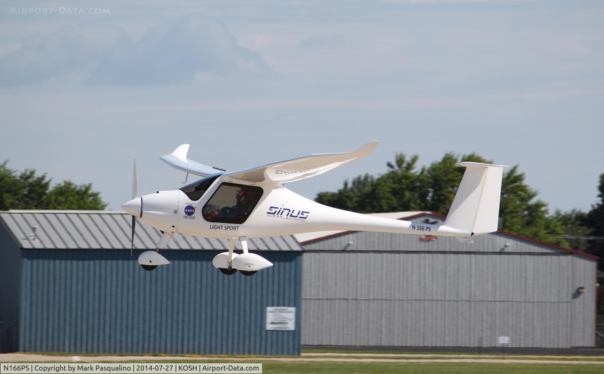 N166PS, 2011 Pipistrel Sinus C/N 423 SN 912 LSA, Pipistrel Sinus