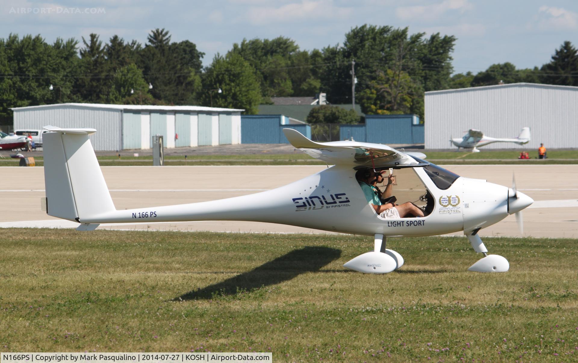 N166PS, 2011 Pipistrel Sinus C/N 423 SN 912 LSA, Pipistrel Sinus