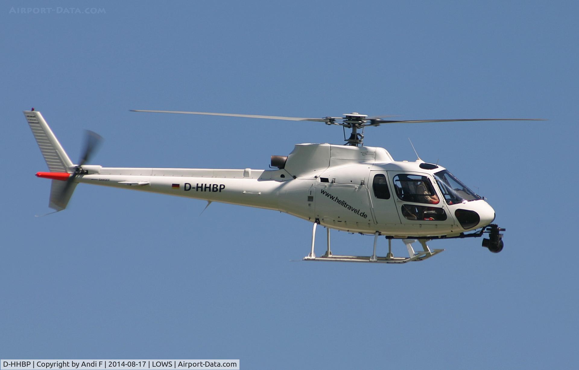 D-HHBP, Eurocopter AS-350B Ecureuil Ecureuil C/N 1973, Helicopter Travel Munich (HTM) Aerospatiale AS-350 B Ecureuil