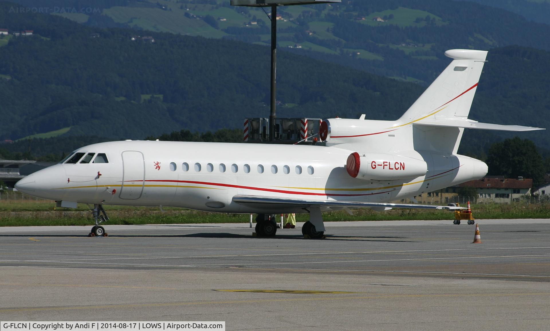 G-FLCN, 1989 Dassault Falcon 900 C/N 78, Xclusive Jet Charter Falcon 900B