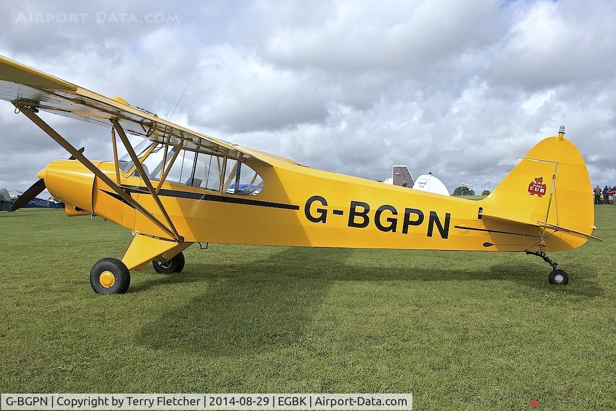 G-BGPN, 1978 Piper PA-18-150 Super Cub C/N 18-7909044, At 2014 LAA Rally at Sywell