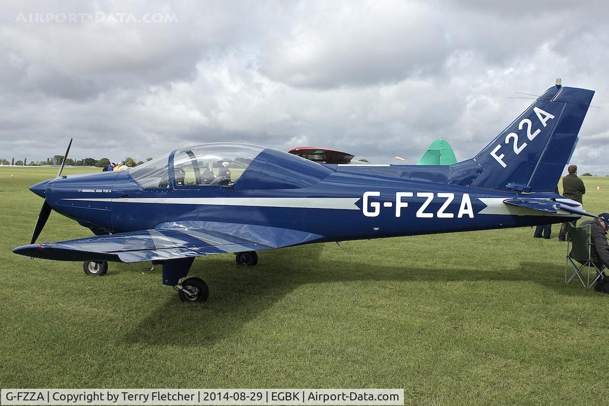 G-FZZA, 1998 General Avia F-22A C/N 018, At 2014 LAA Rally at Sywell