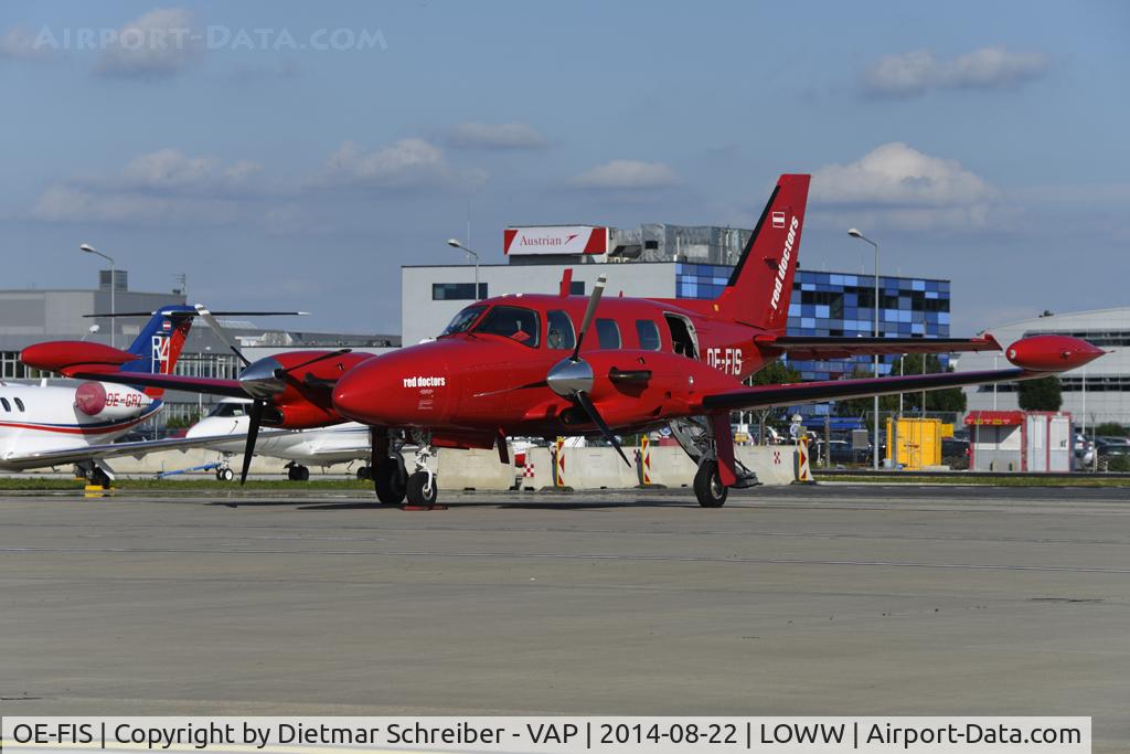 OE-FIS, Piper PA-31T1 Cheyenne I C/N 31T-1104015, Piper 31 Red Doctors