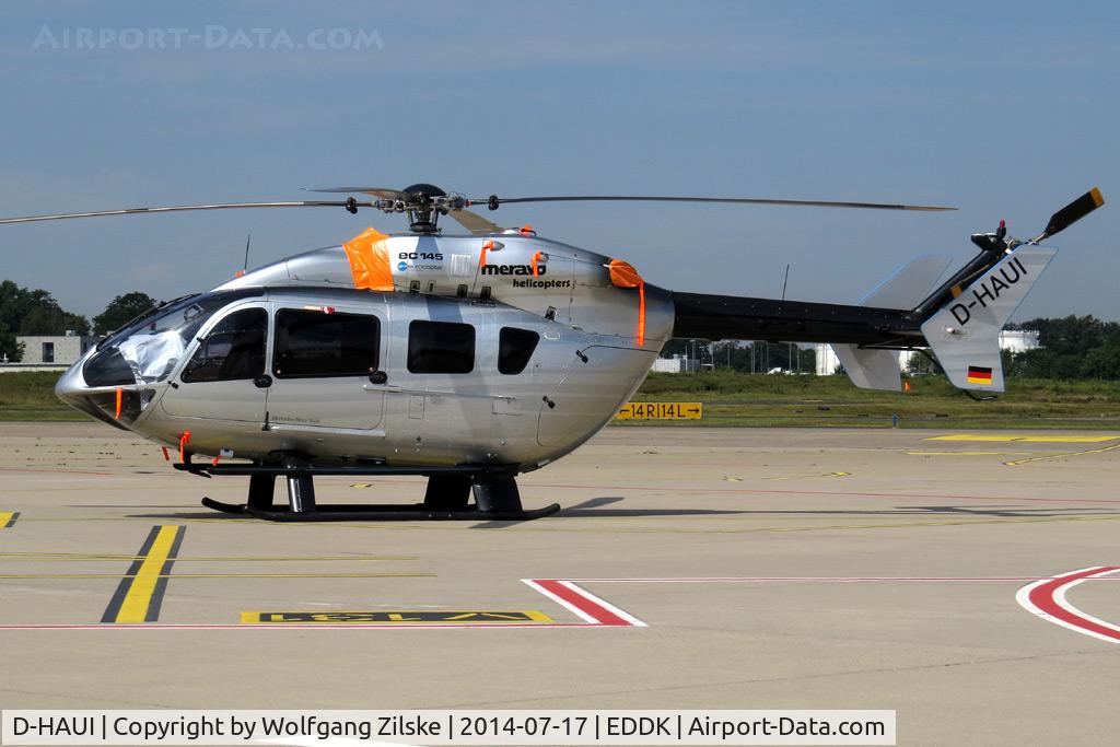 D-HAUI, 2013 Eurocopter-Kawasaki EC-145 (BK-117C-2) C/N 9607, visitor