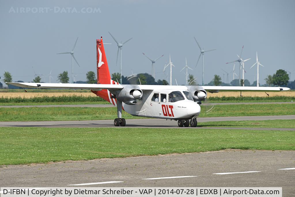 D-IFBN, 1984 Pilatus Britten-Norman BN-2B-26 Islander C/N 2185, OLT BN2