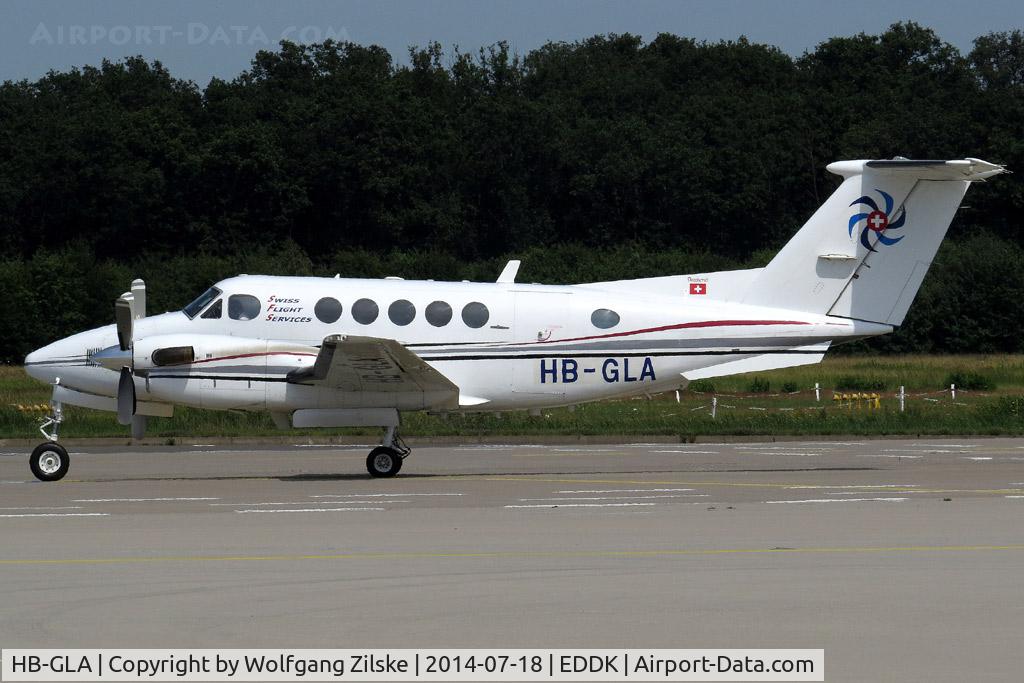 HB-GLA, 1981 Beech B200 King Air C/N BB-883, visitor