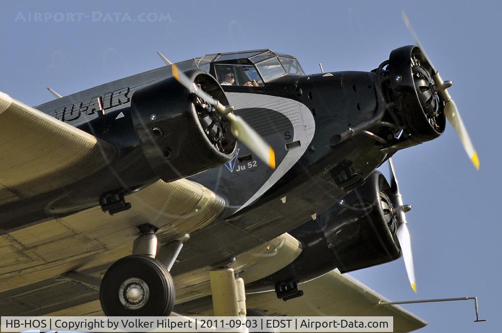 HB-HOS, 1939 Junkers Ju-52/3m g4e C/N 6580, at hahnweide