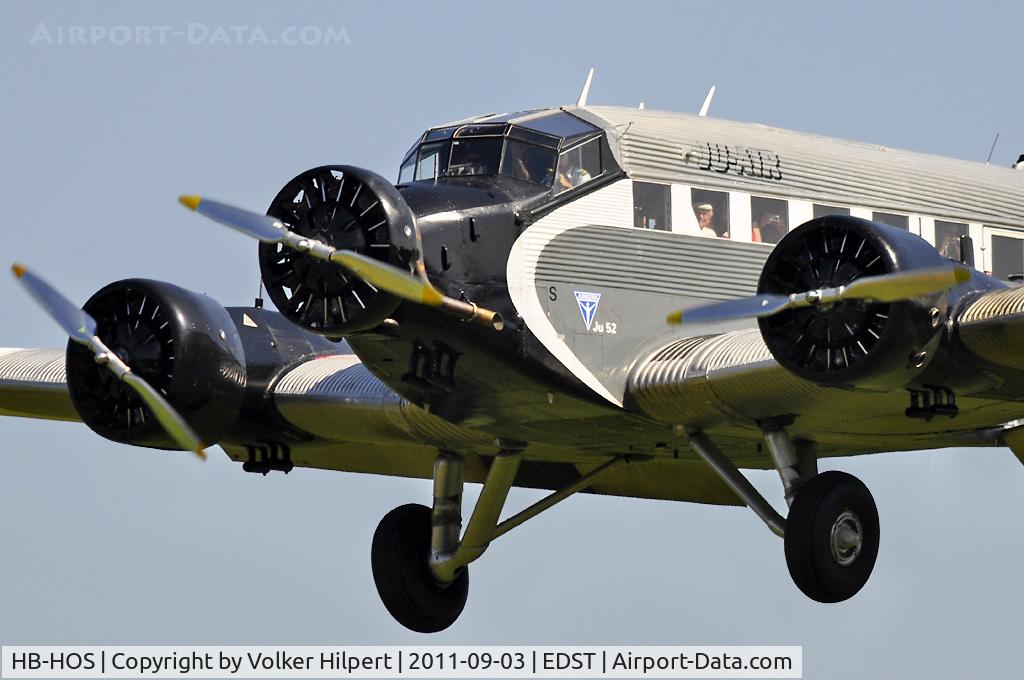 HB-HOS, 1939 Junkers Ju-52/3m g4e C/N 6580, at hahnweide