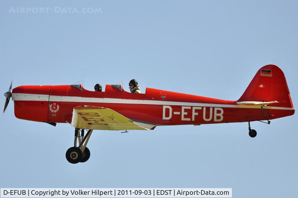 D-EFUB, 1940 Klemm Kl-35D C/N 1810, at Hahnweide