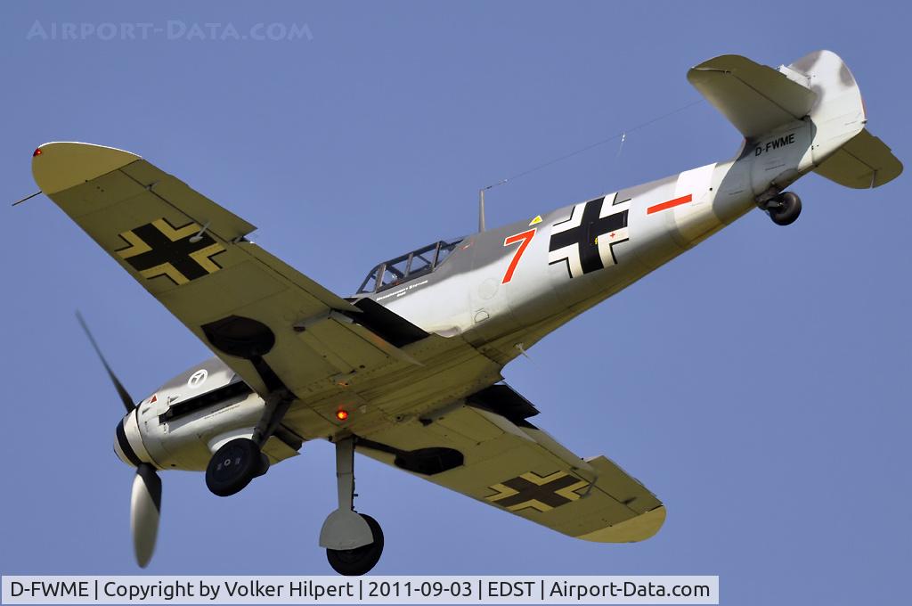 D-FWME, Messerschmitt Bf-109G-4 C/N 0139, at hahnweide