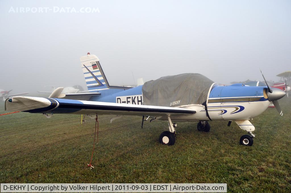 D-EKHY, 1967 Morane-Saulnier MS.893A Commodore 180 C/N 10723, at Hahnweide