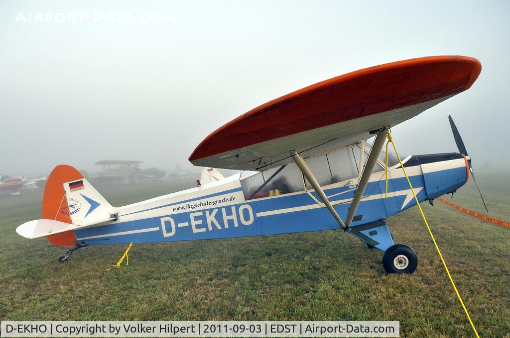 D-EKHO, 1951 Piper PA-19 Super Cub C/N 18-1009, at Hahnweide