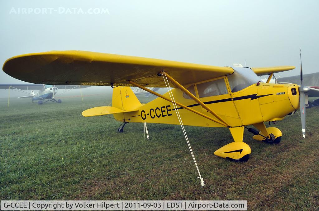 G-CCEE, 1948 Piper PA-15 Vagabond Vagabond C/N 15-248, at Hahnweide