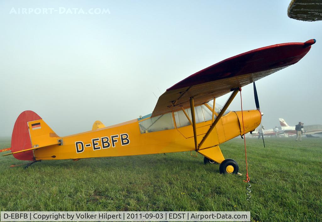 D-EBFB, 1953 Piper PA-18-95 Super Cub Super Cub C/N 18-3217, at Hahnweide