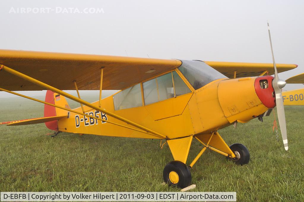 D-EBFB, 1953 Piper PA-18-95 Super Cub Super Cub C/N 18-3217, at Hahnweide