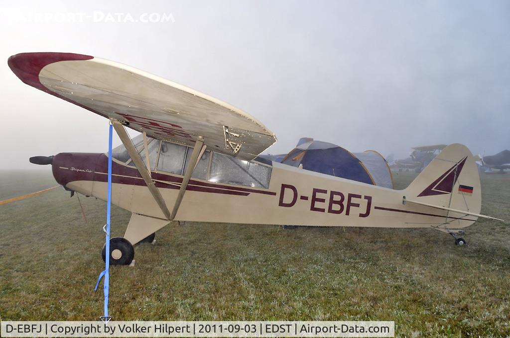 D-EBFJ, 1952 Piper PA-18-95 Super Cub Super Cub C/N 18-2044, at Hahnweide