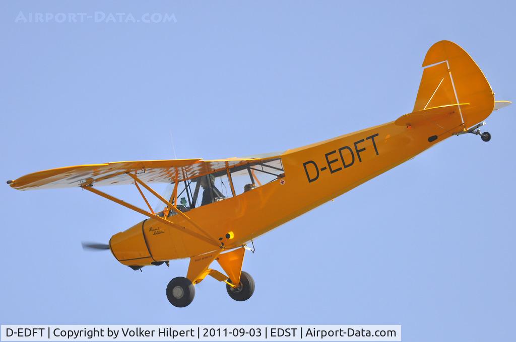 D-EDFT, 1954 Piper L-18C Super Cub (PA-18-95) C/N 18-3452, at Hahnweide