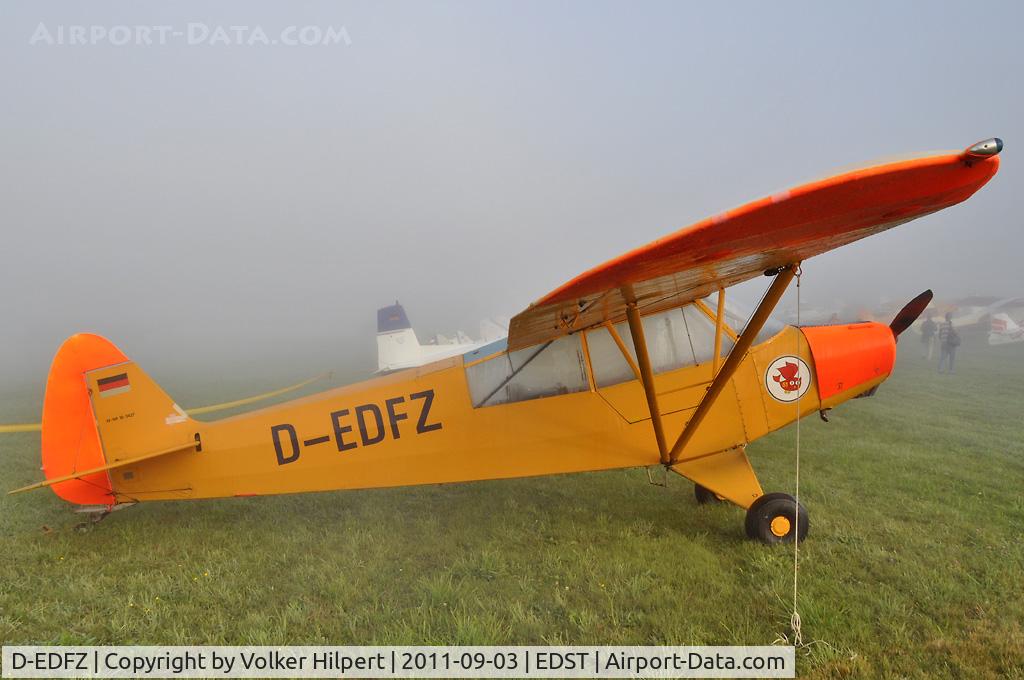 D-EDFZ, 1954 Piper L-18C Super Cub (PA-18-95) C/N 18-3427, at Hahnweide