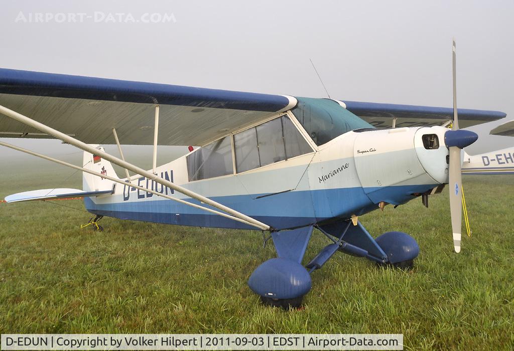 D-EDUN, 1951 Piper PA-18-95 Super Cub Super Cub C/N 18-1602, at Hahnweide