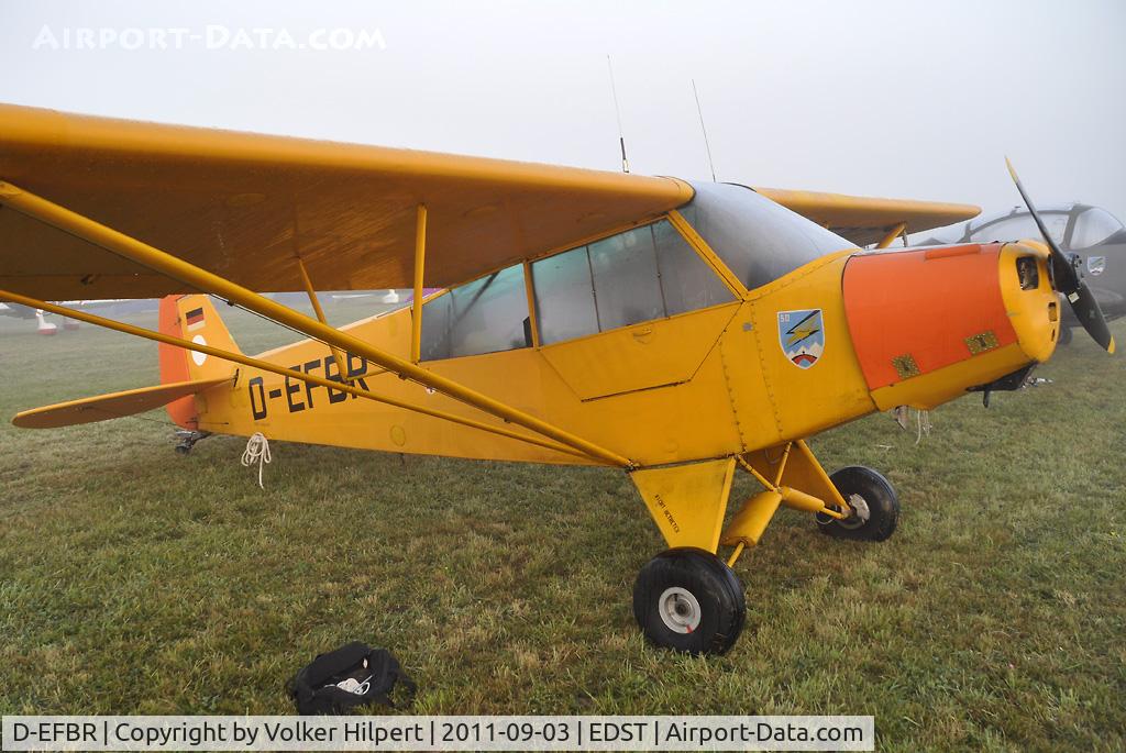 D-EFBR, Piper PA-18-95 Super Cub Super Cub C/N 18-3457, at Hahnweide