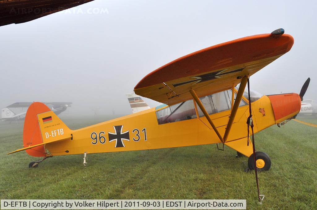 D-EFTB, 1954 Piper L-18C Super Cub (PA-18-95) C/N 18-3455, at hahnweide