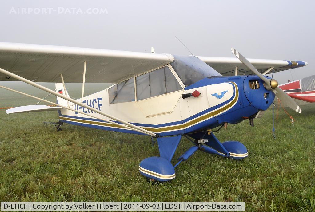 D-EHCF, 1954 Piper PA-18-95 Super Cub C/N 18-3190, at Hahnweide