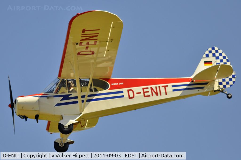 D-ENIT, 1960 Piper PA-18-150 Super Cub C/N 18-7327, at Hahnweide