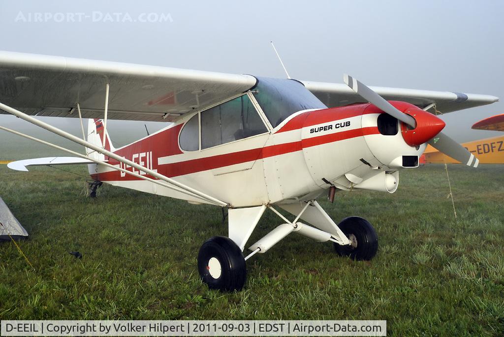 D-EEIL, 1979 Piper PA-18-150 Super Cub Super Cub C/N 18-7909091, at Hahnweide