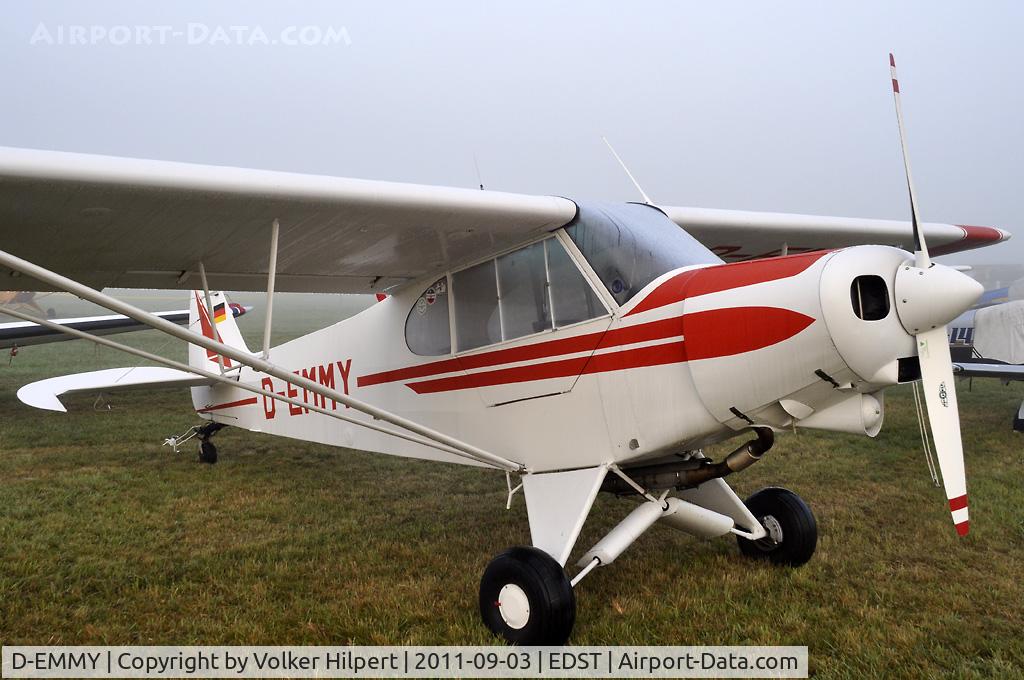 D-EMMY, 1960 Piper PA-18-150 Super Cub C/N 18-7403, at Hahnweide