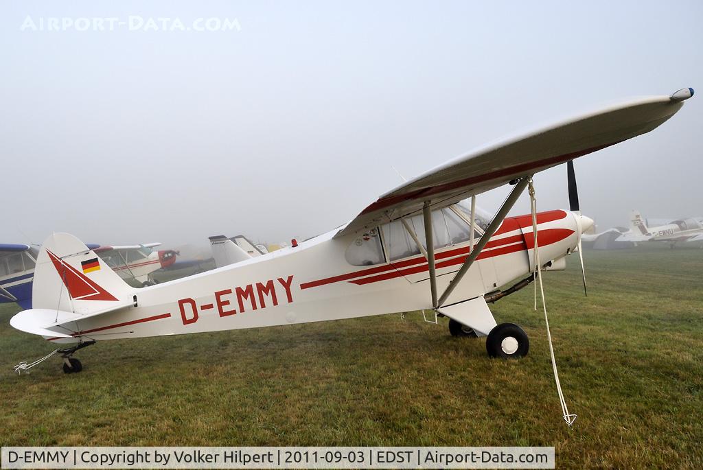 D-EMMY, 1960 Piper PA-18-150 Super Cub C/N 18-7403, at Hahnweide