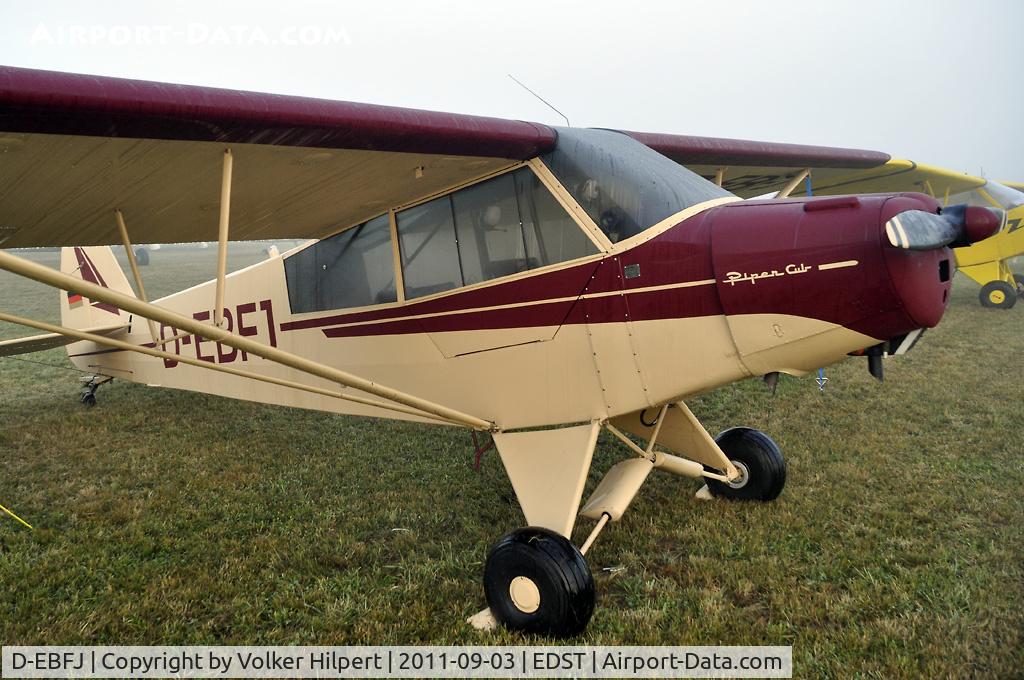D-EBFJ, 1952 Piper PA-18-95 Super Cub Super Cub C/N 18-2044, at Hahnweide