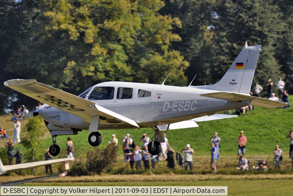 D-ESBC, 1978 Piper PA-28R-201T Cherokee Arrow III C/N 28R-7803362, at Hahnweide
