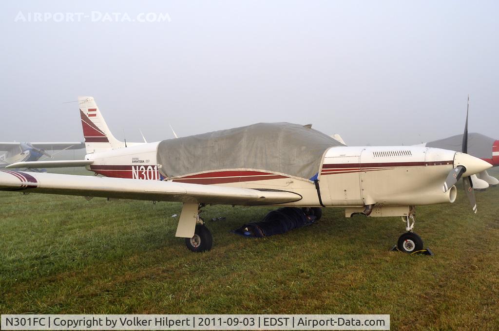 N301FC, 1985 Piper PA-32R-301T Turbo Saratoga C/N 32R-8529007, at Hahnweide