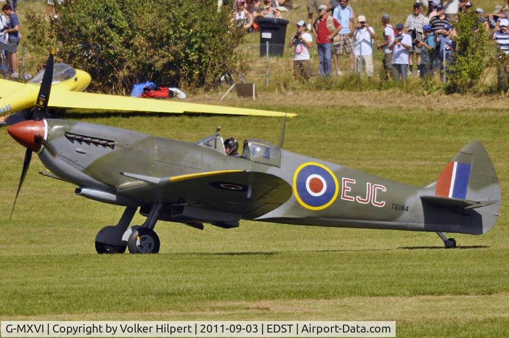 G-MXVI, 1945 Supermarine 361 Spitfire LF.XVIe C/N CBAF.IX.4394, at Hahnweide