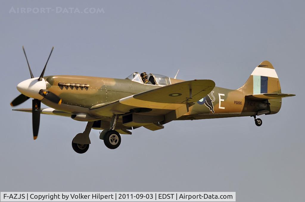 F-AZJS, 1944 Supermarine 389 Spitfire PR.XIX C/N 6S/585110, at Hahnweide