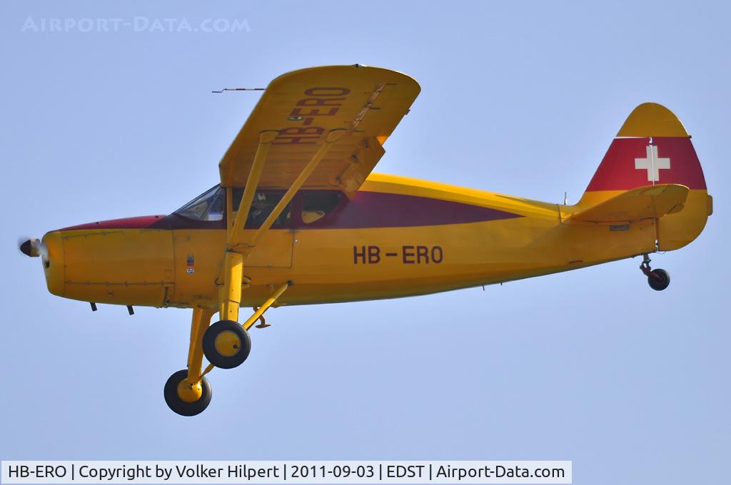 HB-ERO, 1943 Fairchild UC-61K Argus III (24R-46A) C/N 891, at Hahnweide