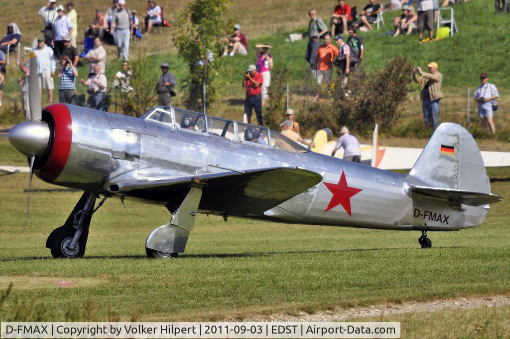 D-FMAX, 1947 Let C-11 (Yak-11) C/N 171101, at Hahnweide