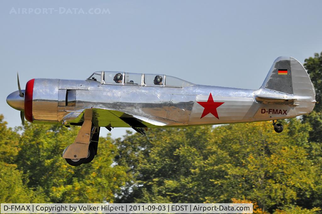D-FMAX, 1947 Let C-11 (Yak-11) C/N 171101, at Hahnweide
