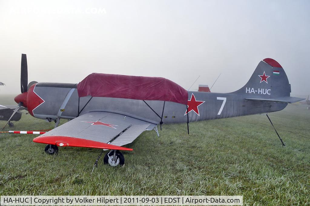 HA-HUC, Bacau Yak-52 C/N 855509, at hahnweide