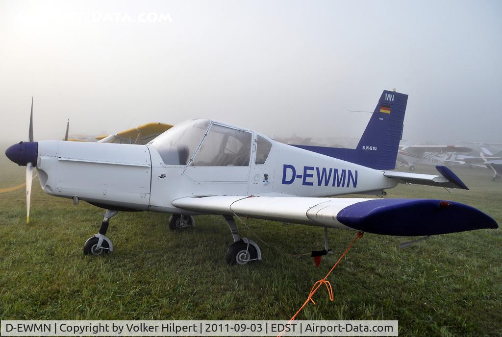 D-EWMN, Zlin Z-42MU C/N 0024, at Hahnweide