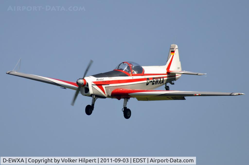 D-EWXA, Zlin Z-526ASM Akrobat C/N 1026, at Hahnweide
