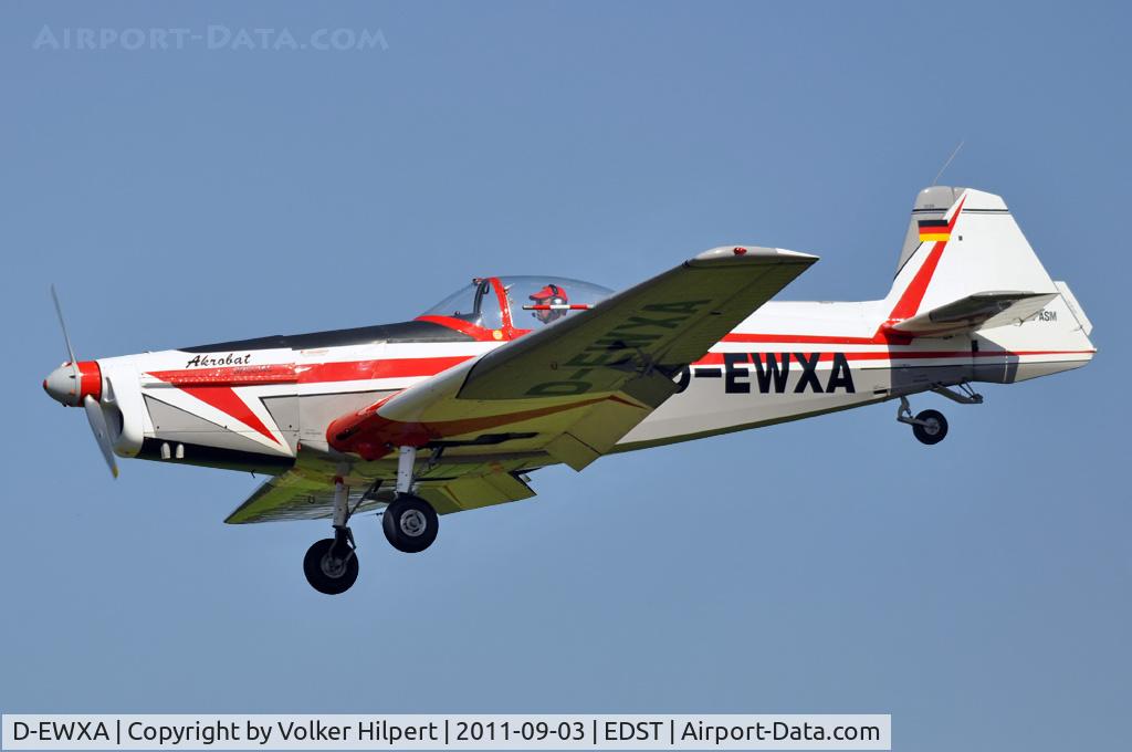 D-EWXA, Zlin Z-526ASM Akrobat C/N 1026, at Hahnweide