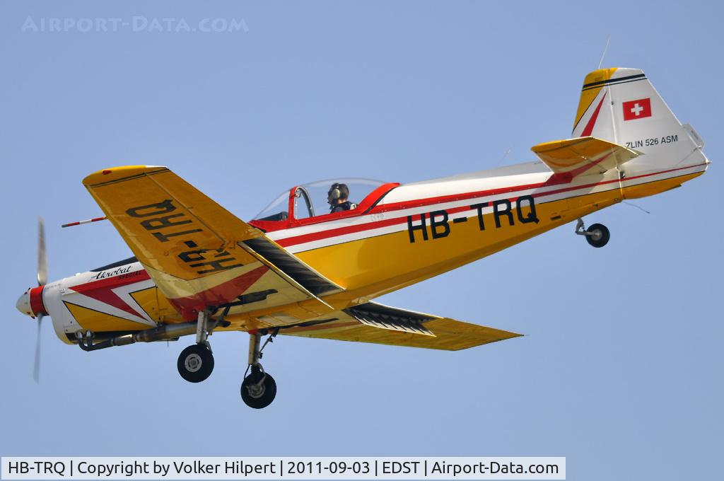 HB-TRQ, 1967 Zlin 526ASM C/N 1027, at Hahnweide