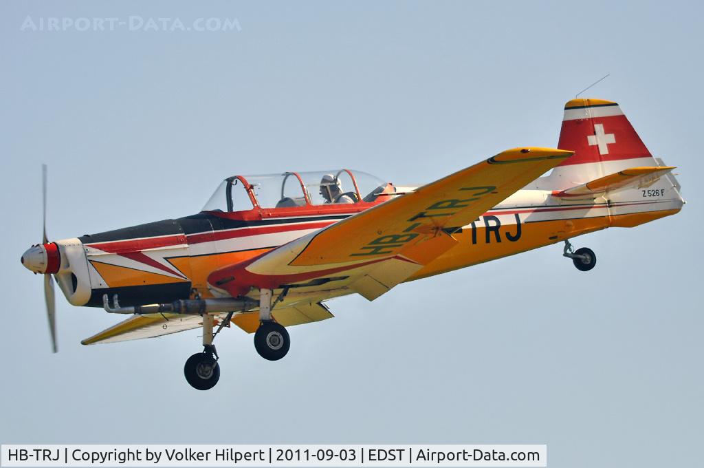 HB-TRJ, 1973 Zlin Z-526F Trener Master C/N 1287, at Hahnweide