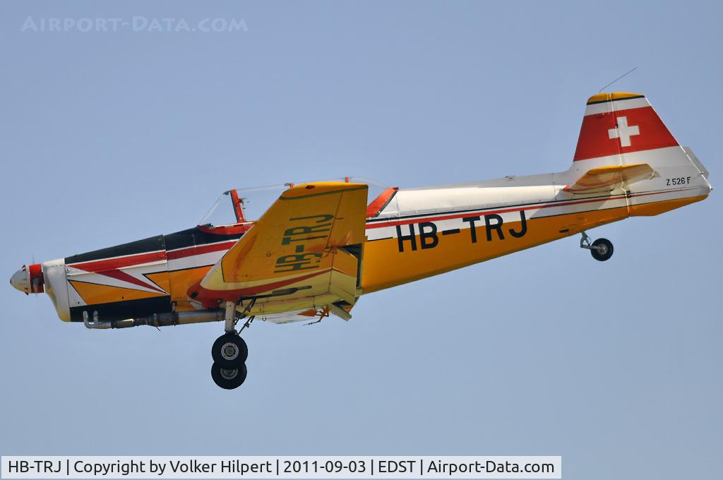 HB-TRJ, 1973 Zlin Z-526F Trener Master C/N 1287, at Hahnweide