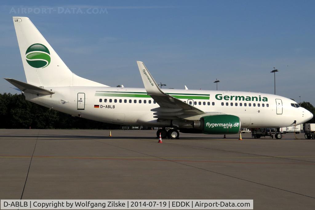 D-ABLB, 2008 Boeing 737-76J C/N 36115, visitor
